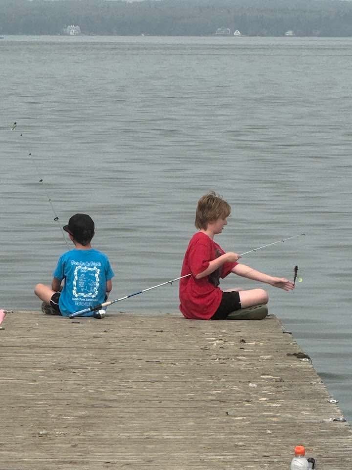 Karen volunteering in the community